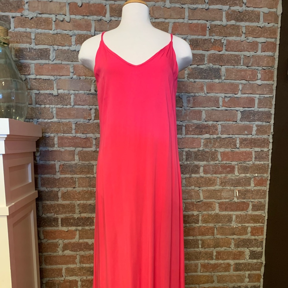 Hot Pink Michael Stars Maxi Dress